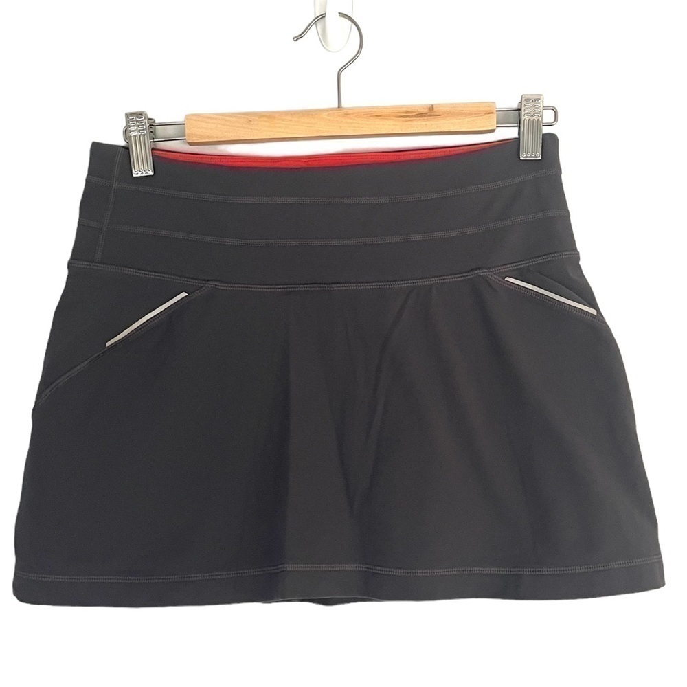 𝅺ATHLETA Gray Workout Tennis Skort
